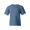Youth Short Sleeve Heavy Cotton T-Shirt Breathable and Long Lasting