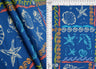 Printed Linen Look Woven Fabric Under the Sea
