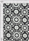 1 Yard DTY Geo Print Knit Fabric 190 GSM, 58/60? Wide Polyester Spandex Blend