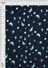 Printed Rib Knit Under the Sea