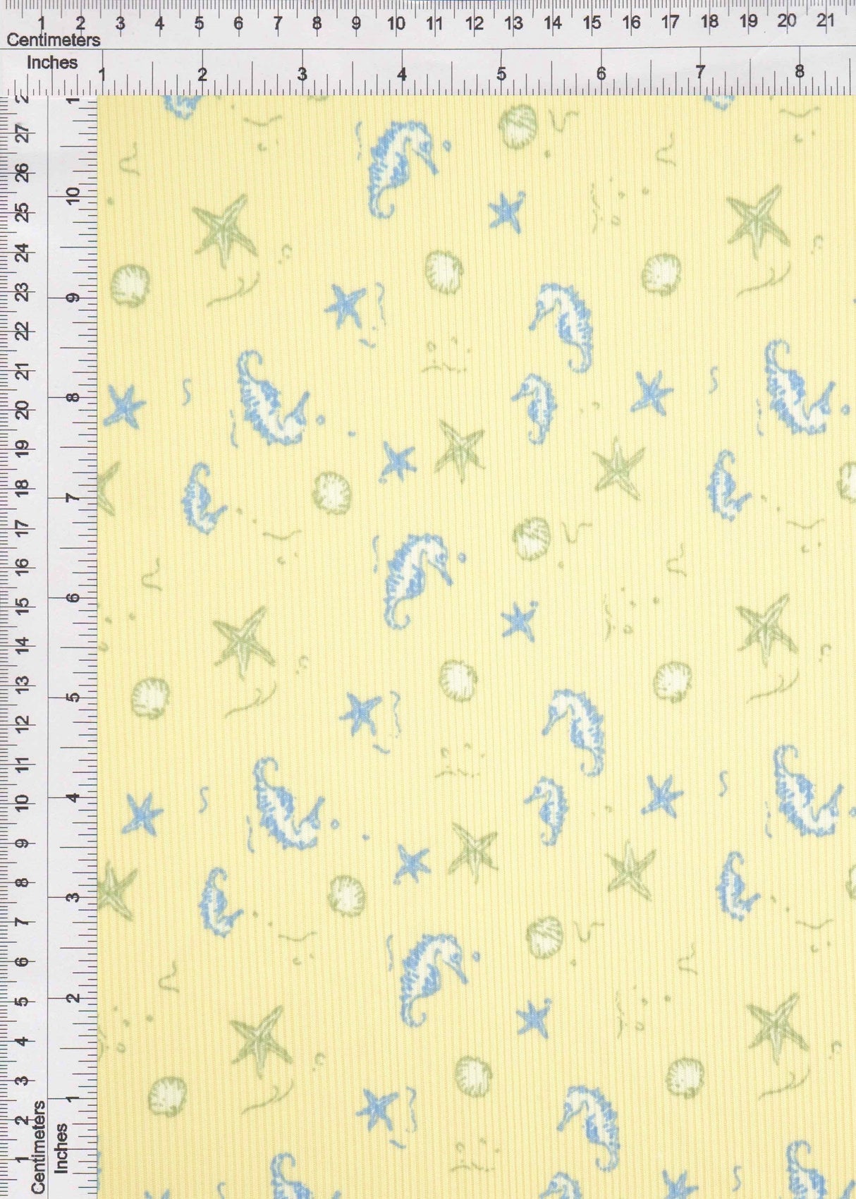 Printed Rib Knit Under the Sea