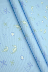 Printed Rib Knit Under the Sea