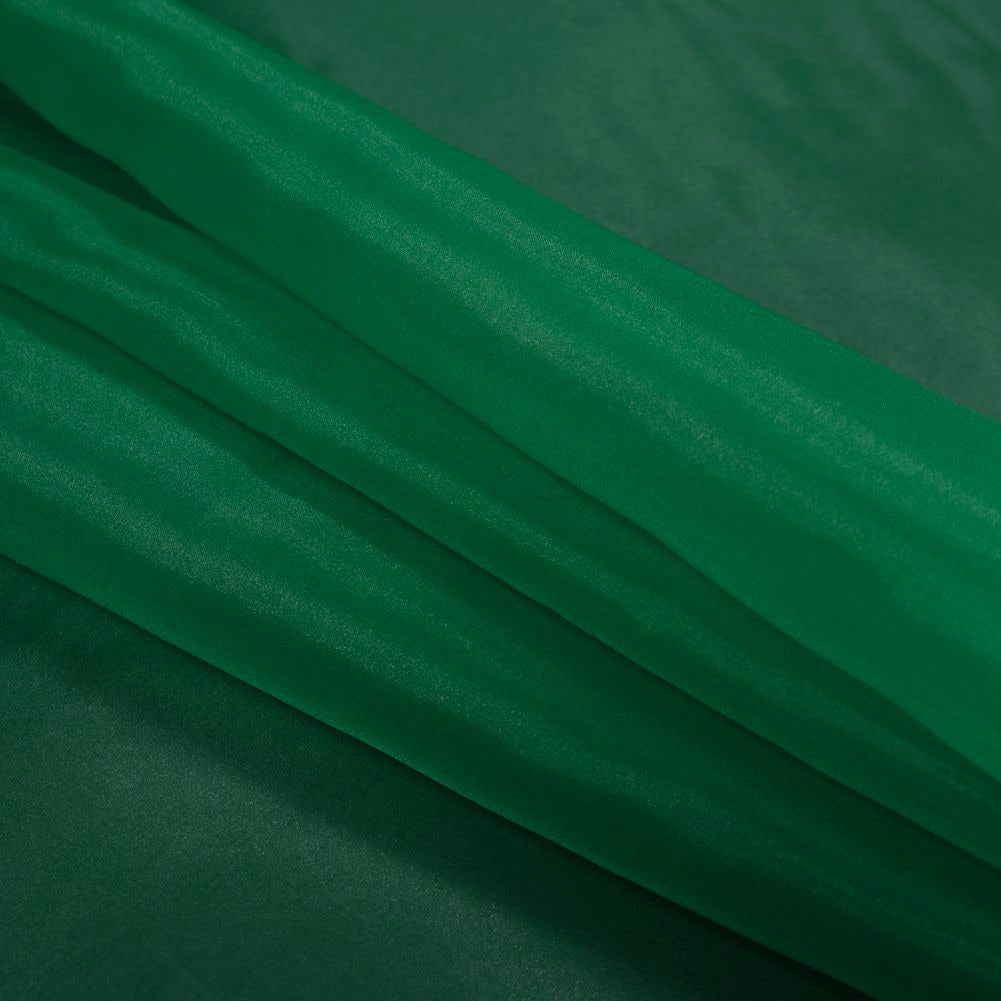 2-Ply Polyester Organza - Emerald - Zelda Collection