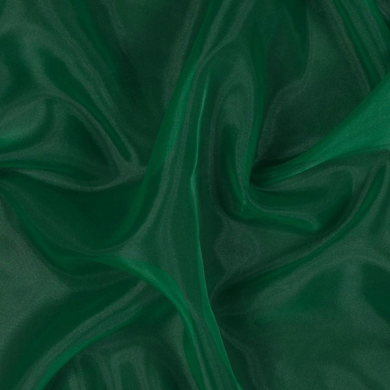 2-Ply Polyester Organza - Emerald - Zelda Collection