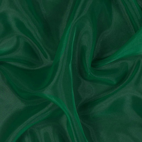 2-Ply Polyester Organza - Emerald - Zelda Collection