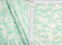 Toile Linen Look Woven Fabric
