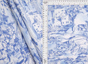 Toile Linen Look Woven Fabric
