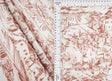 Toile Linen Look Woven Fabric