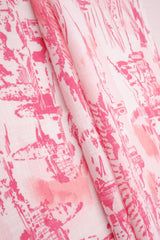Toile Linen Look Woven Fabric
