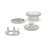 Dritz Pearl Snap Fasteners - White - 7/16", 12 Sets