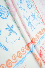 Brushed DTY Knit Under the Sea Print