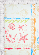 Brushed DTY Knit Under the Sea Print