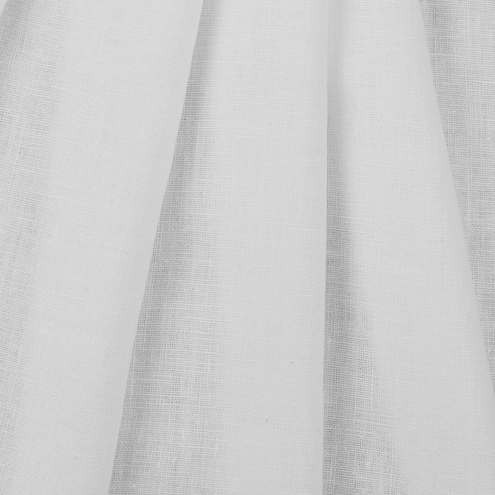 White Woven Linen Suiting