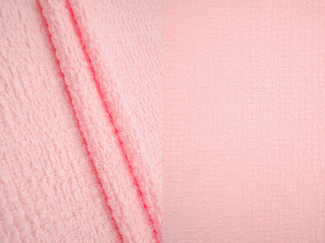 Waffle Crepe Woven Fabric, Stretch Textured Home Decor Material 58/59" Wide