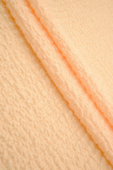 Waffle Crepe Solid Knit Fabric