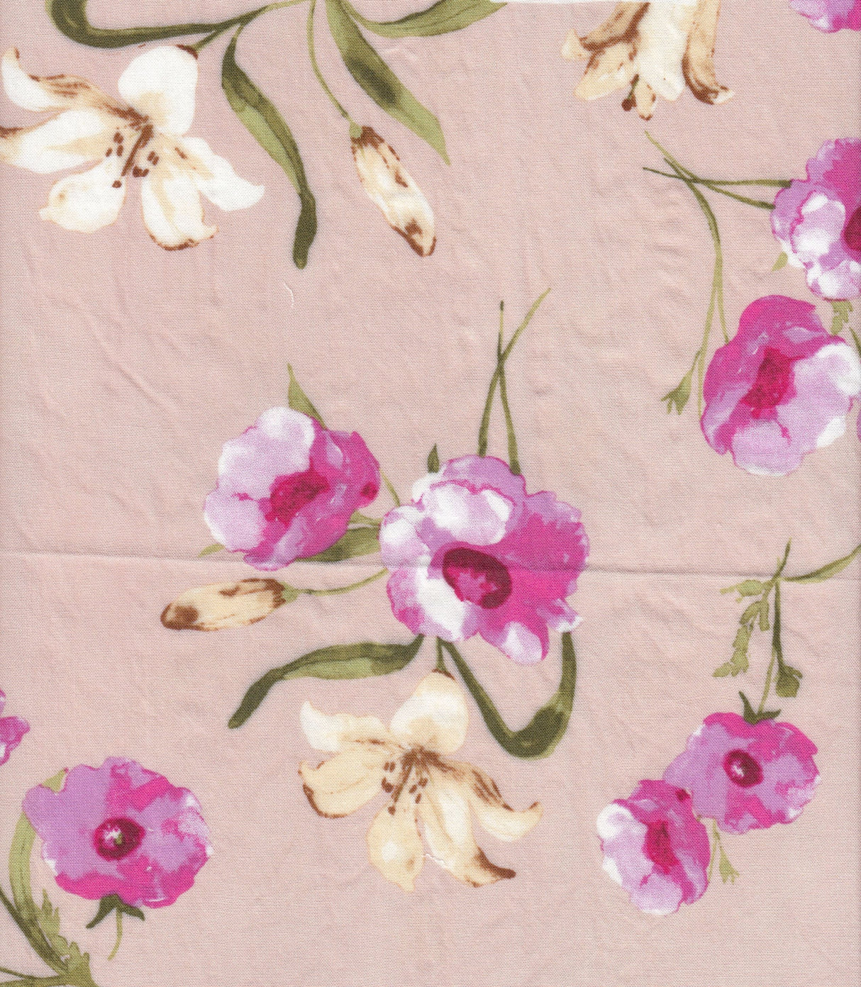 Floral Rayon Challis Woven Fabric