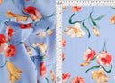 Floral Rayon Challis Woven Fabric