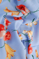 Floral Rayon Challis Woven Fabric