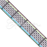 1 1/2" Wired Dippy Dots Ribbon - 10 Yards (White)