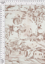 Printed Mesh Stretch Fabric Toile