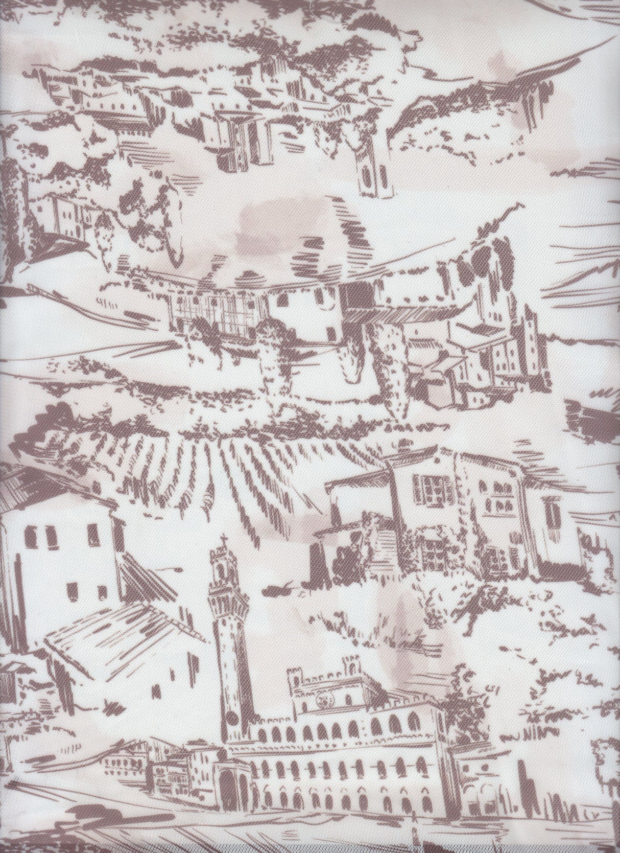 Printed Mesh Stretch Fabric Toile