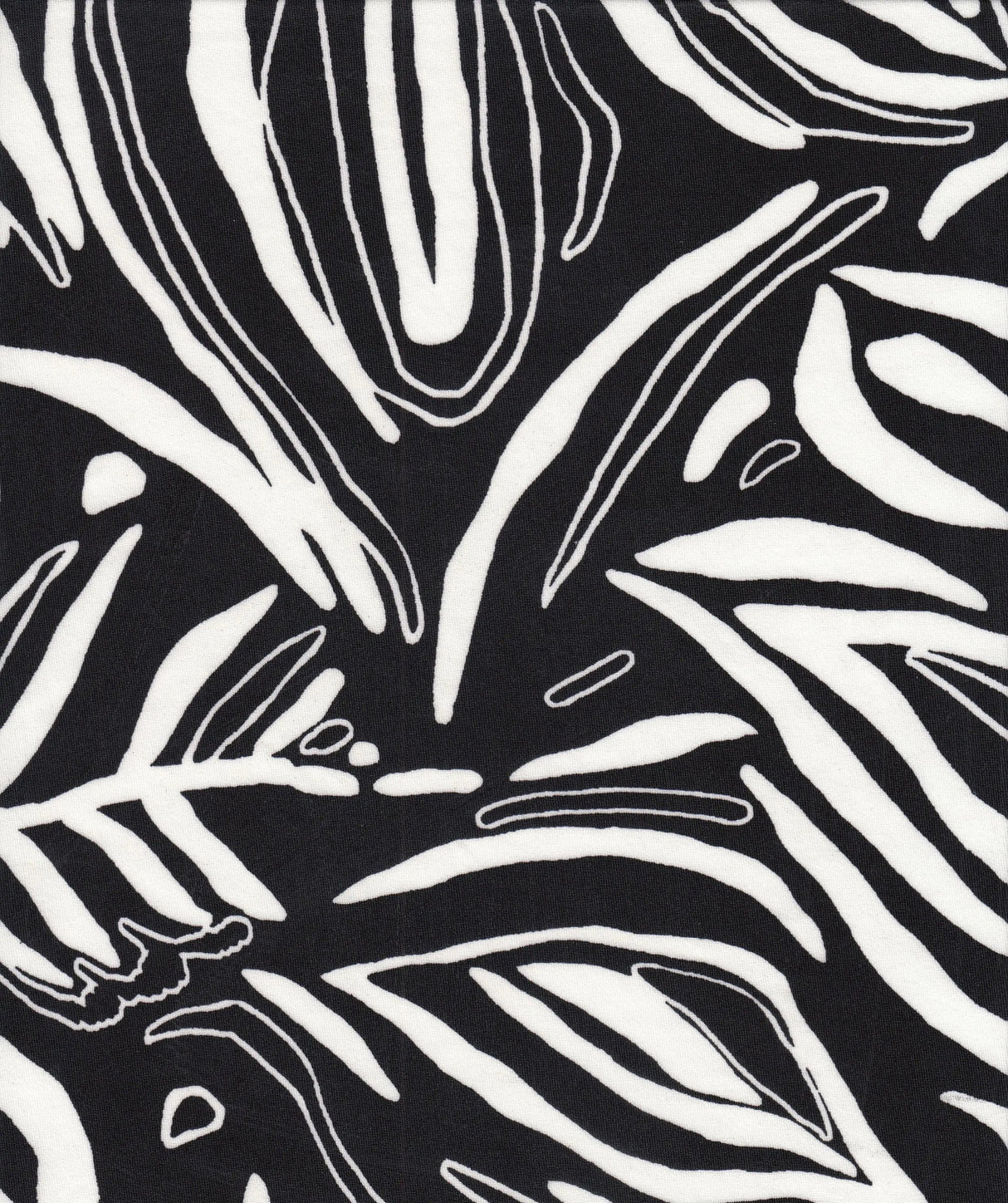 58/60" Width DTY Leaf Print Fabric 96 Percent Polyester 4 Percent Spandex Lightweight Stretch Soft Material