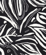 58/60" Width DTY Leaf Print Fabric 96 Percent Polyester 4 Percent Spandex Lightweight Stretch Soft Material