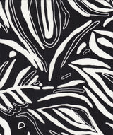 Leaf Print Stretch DTY Knit Fabric