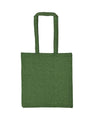 Lightweight Recycled Canvas Tote Bag with Extended Handle