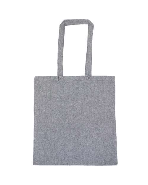 Lightweight Recycled Canvas Tote Bag with Extended Handle