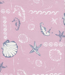 Printed Linen Look Woven Fabric Under the Sea