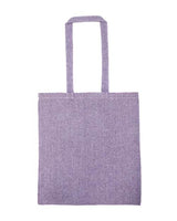 Lightweight Recycled Canvas Tote Bag with Extended Handle