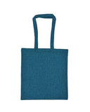 Lightweight Recycled Canvas Tote Bag with Extended Handle