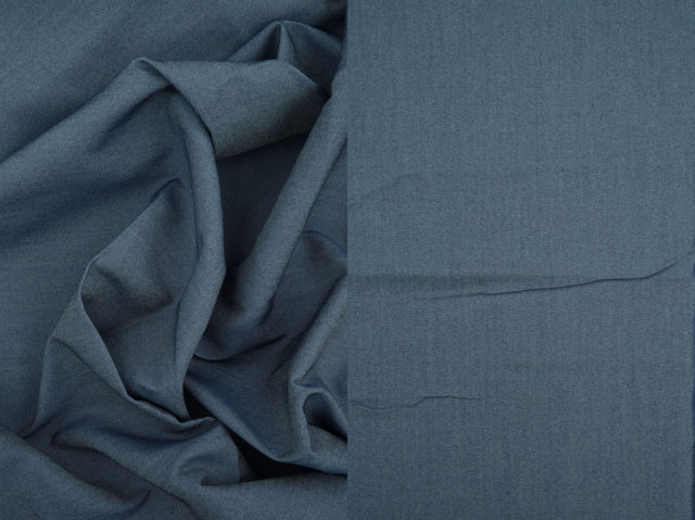 Chambray Woven Fabric Denim Blue