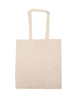 Lightweight Recycled Canvas Tote Bag with Extended Handle