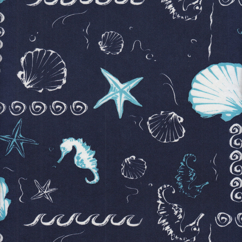 Printed DTY Knit Under the Sea