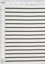 Ponte Knit Yarn-Dye Stripe Fabric
