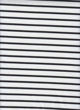 Ponte Knit Yarn-Dye Stripe Fabric