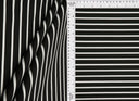 1 yarda de tela Ponte con rayas teñidas en hilo 275 GSM mezcla de poliéster y spandex 58/60" de ancho