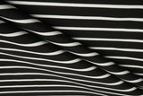 Ponte Knit Yarn-Dye Stripe Fabric