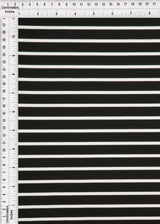 Ponte Knit Yarn-Dye Stripe Fabric