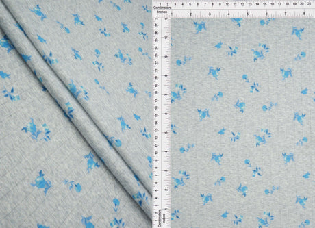 Floral Pointelle Knit Fabric