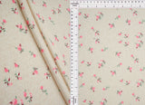 Floral Pointelle Knit Fabric