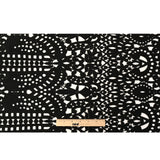 Black Novelty Guipure Lace