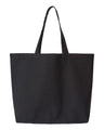 Jumbo Recycled Midweight Gusseted Canvas Tote