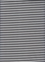 Ponte Knit Small Stripe Ivory/Black