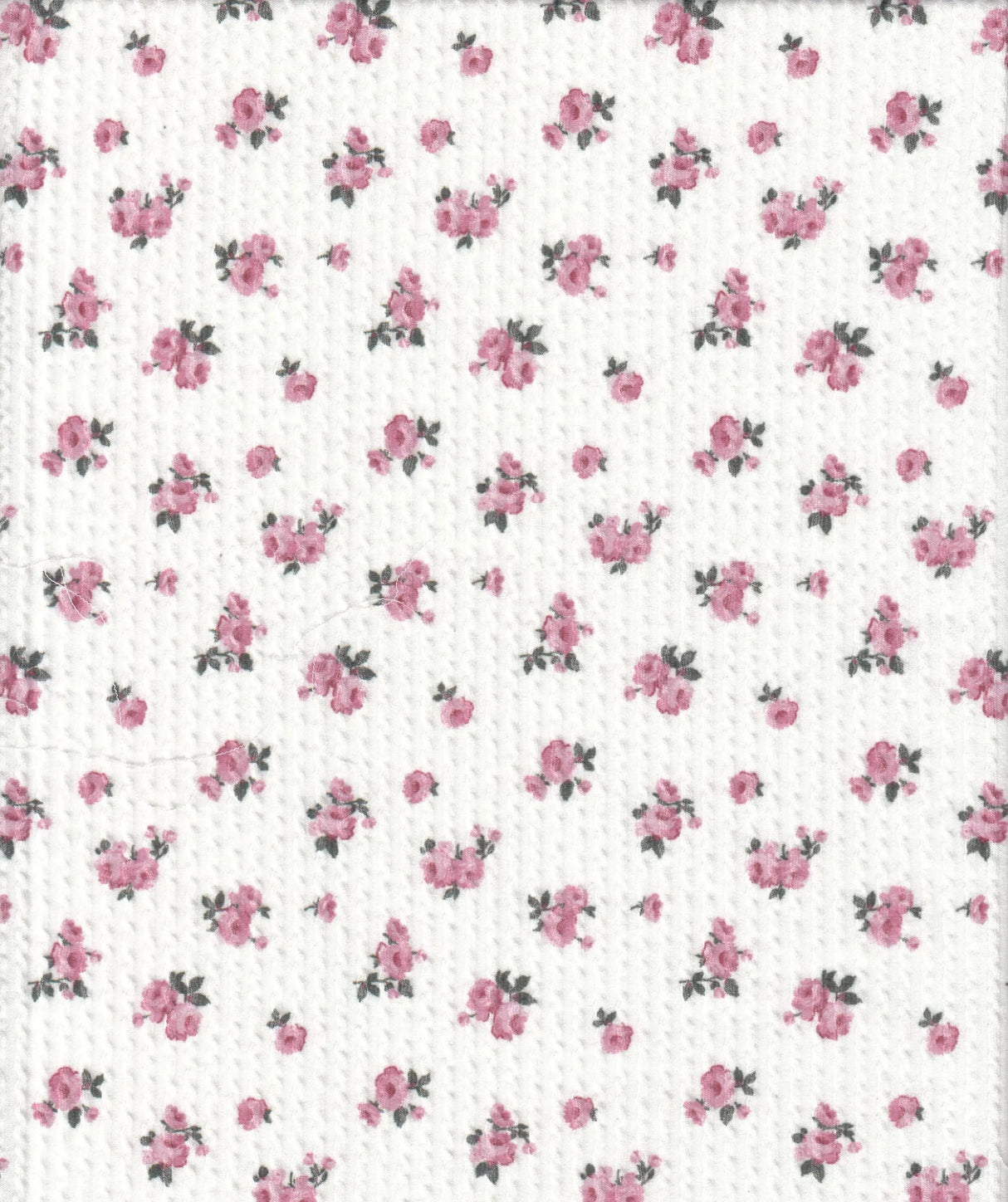 1 Yard Double Knit Cozy Digital Ditsy Printed Fabric Soft Stretch Knit 56/57 Inch Width