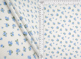 1 Yard Double Knit Cozy Digital Ditsy Printed Fabric Soft Stretch Knit 56/57 Inch Width