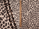 Animal Print Jacquard Double Knit Fabric