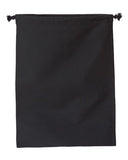 Double Cinch Recycled Canvas Shoe and Accessory Bag